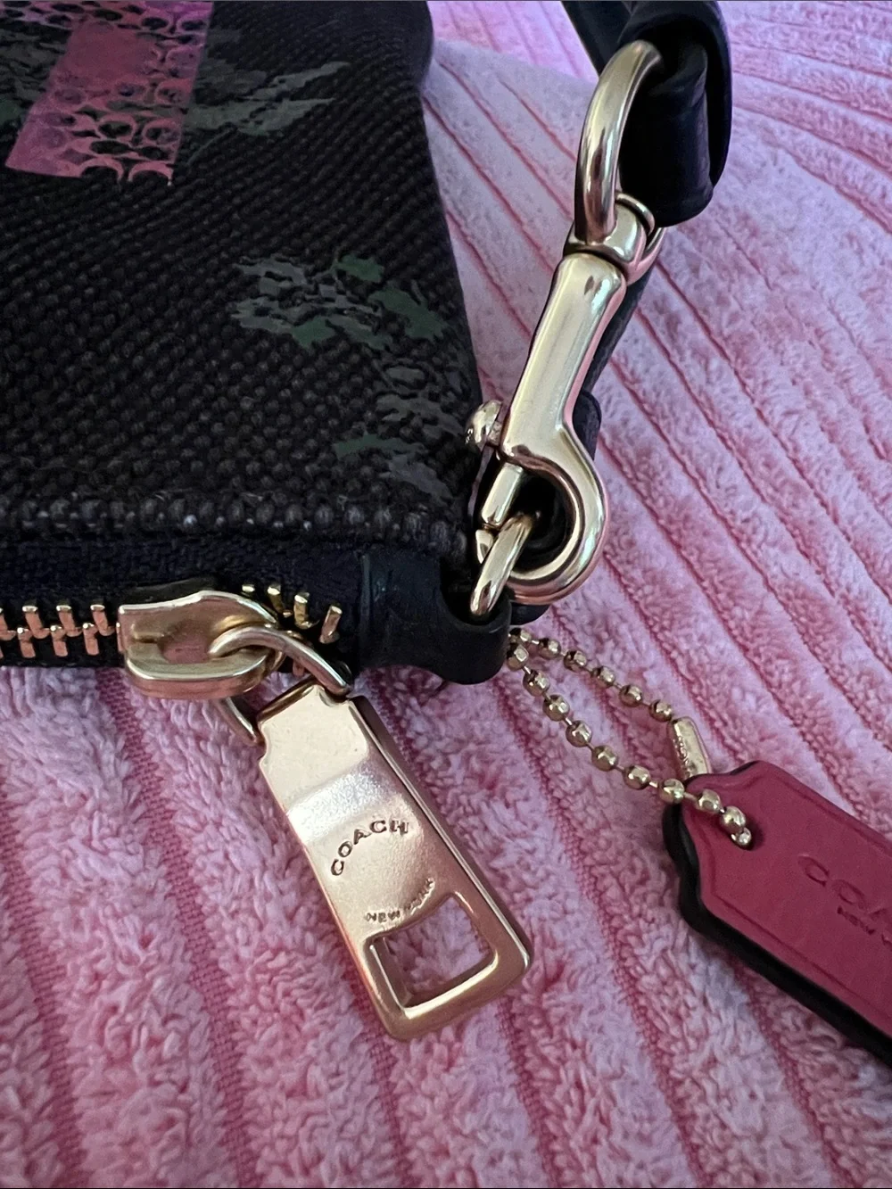 Coach & Jason Naylor Collab LOVE Wristlet